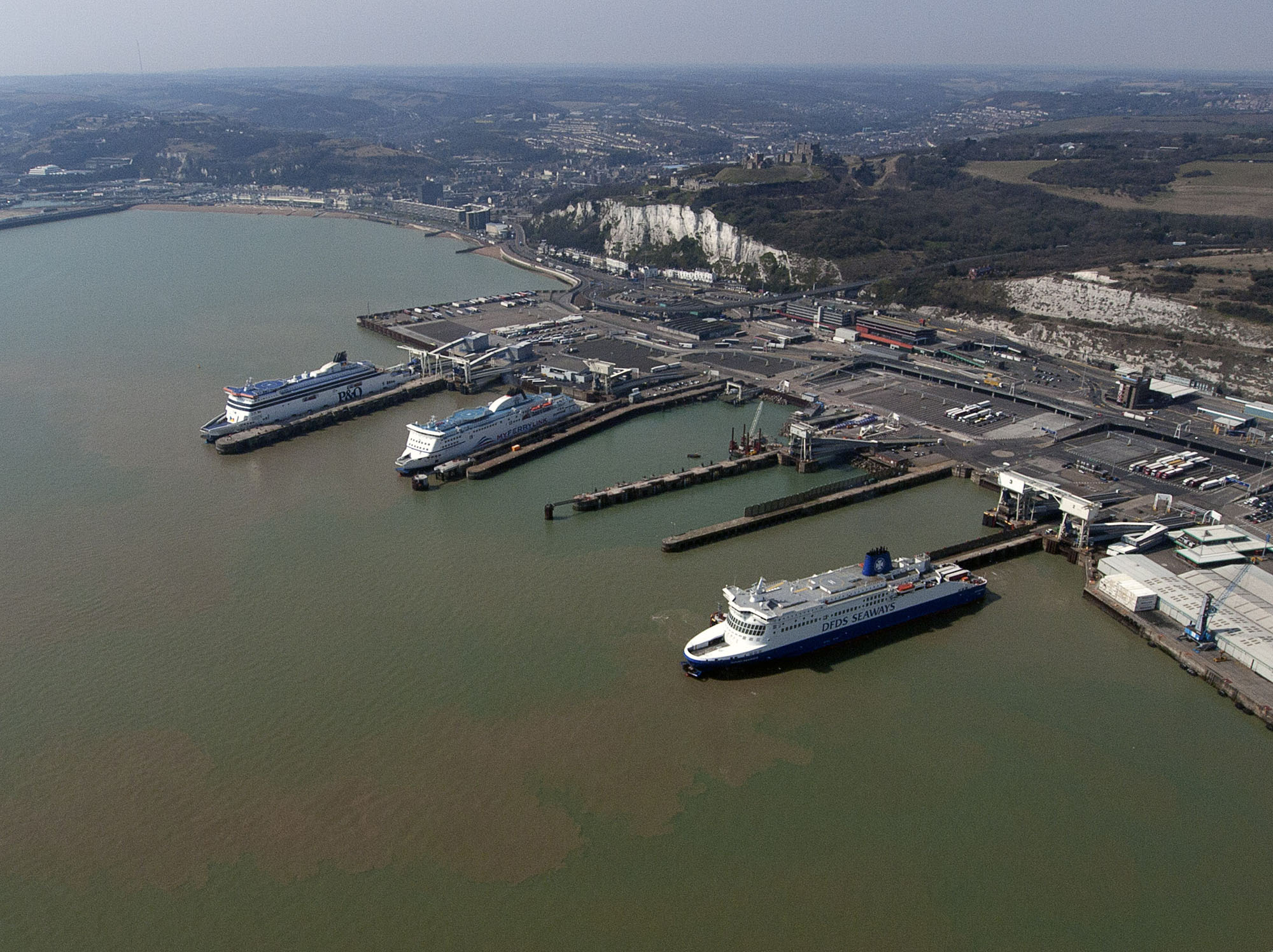 Masked Men Shut Britain’s Busiest Ferry Port. Small Boats Do Not Arrive There